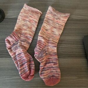Hand knitted socks